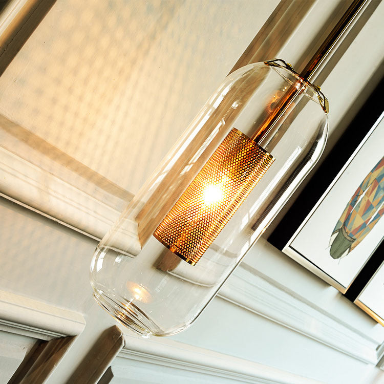 Modern Glass Wall Light Sconce